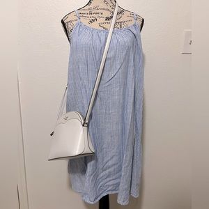 Blue H&M Striped Beachy Dress 🏖️